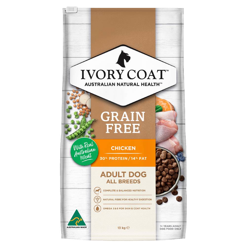 Ivory Coat Grain Free Adult Dog Food – Chicken