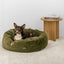 Snooza Luxe Fur Cuddler Pet Bed in Leaf - Unparalleled Comfort - Three Sizes