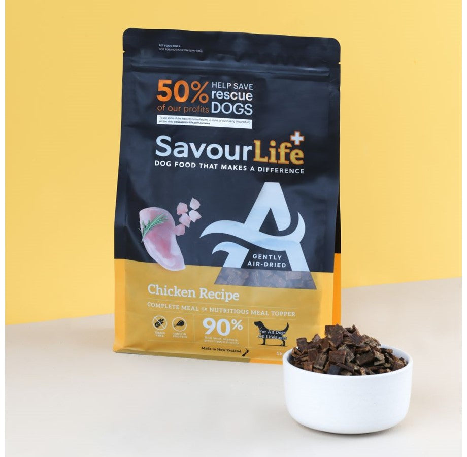 SavourLife Adult Dog Food – Air Dried Chicken Recipe