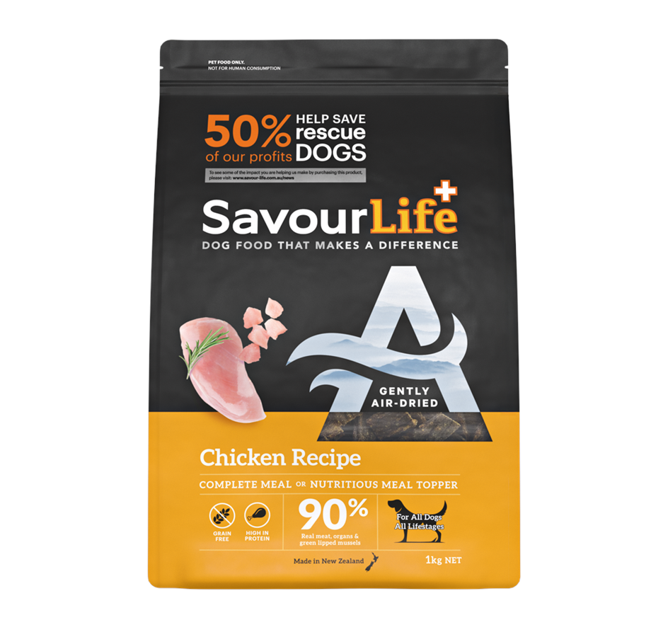 SavourLife Adult Dog Food – Air Dried Chicken Recipe