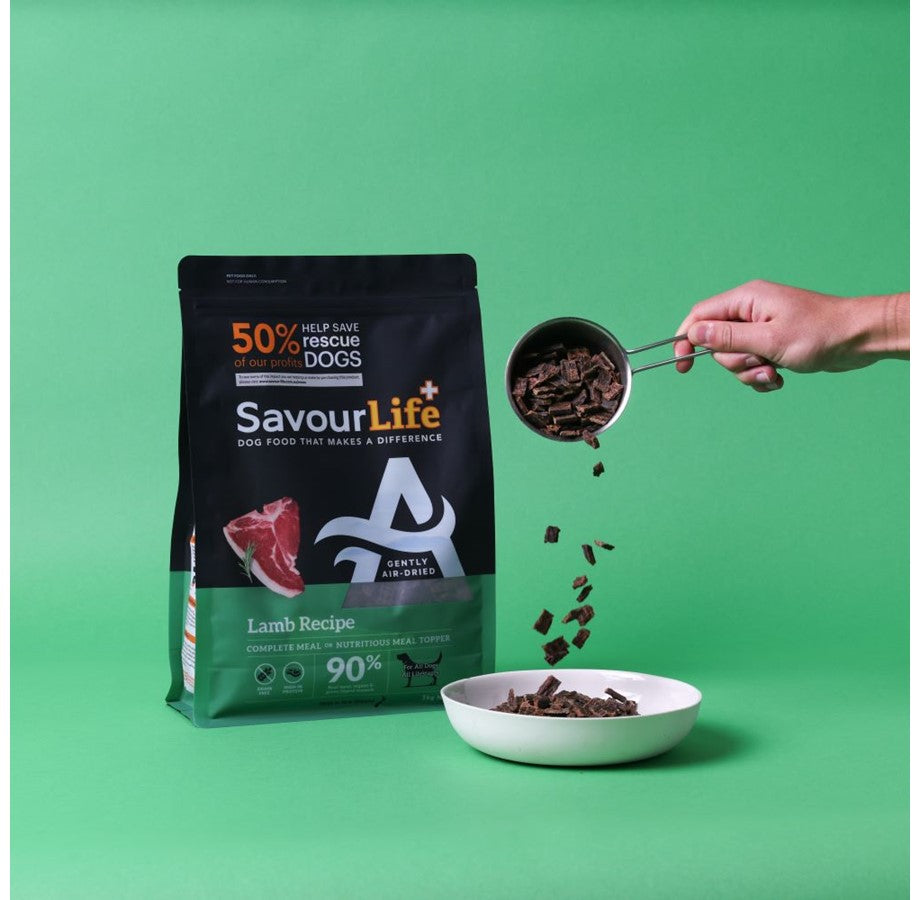 SavourLife Adult Dog Food – Air Dried Lamb Recipe