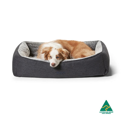 Snooza Luxe Ortho Snuggler in Chinchilla - Super Comfort for all Dogs - Three Sizes