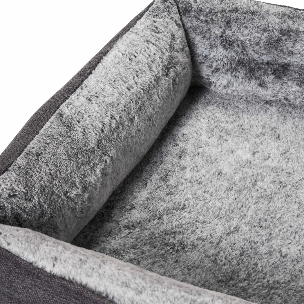 Snooza Luxe Ortho Snuggler in Chinchilla - Super Comfort for all Dogs - Three Sizes