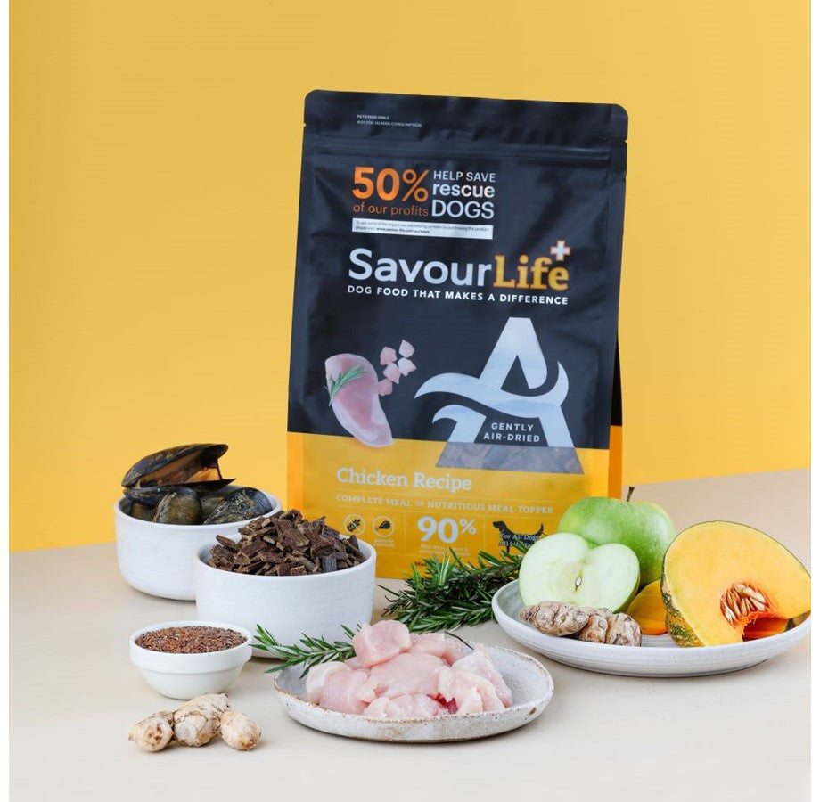 SavourLife Adult Dog Food – Air Dried Chicken Recipe