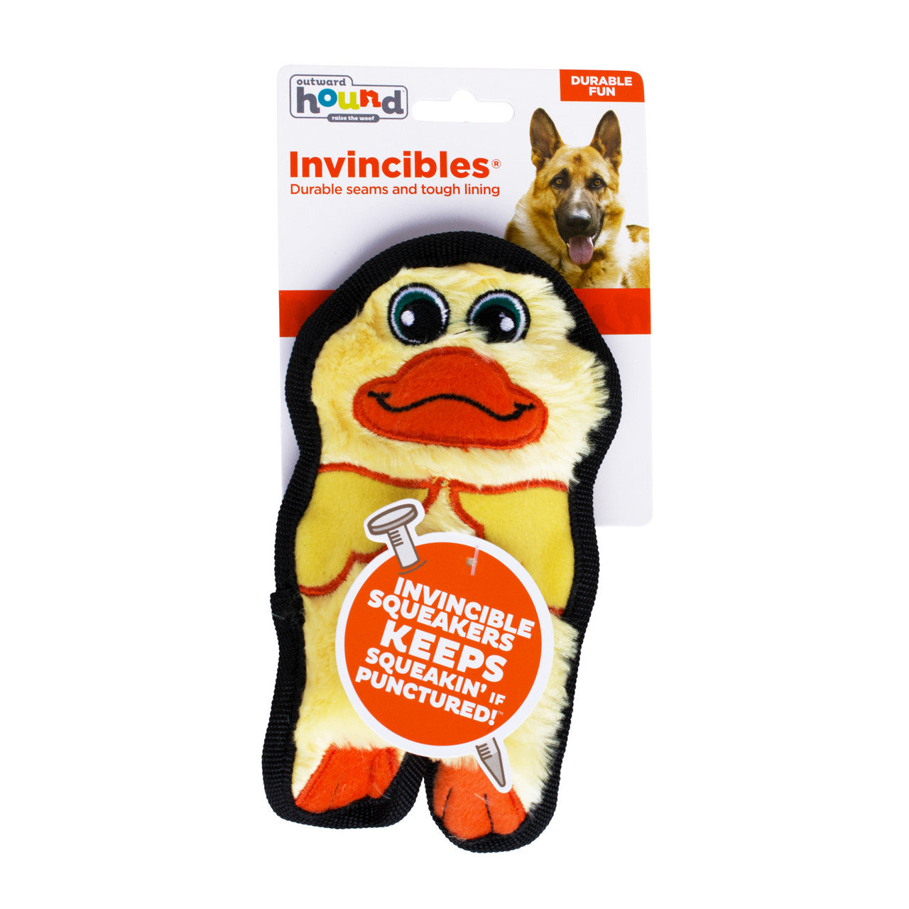 Outward Hound – Invincibles Mini - Durable Toys for Dogs Who Play Rough!