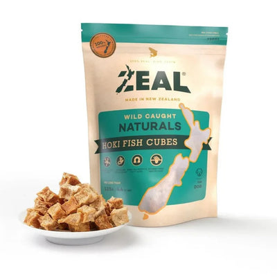 Zeal Free Range Naturals - Hoki Fish Cubes Support Overall Health and Wellbeing - 85g